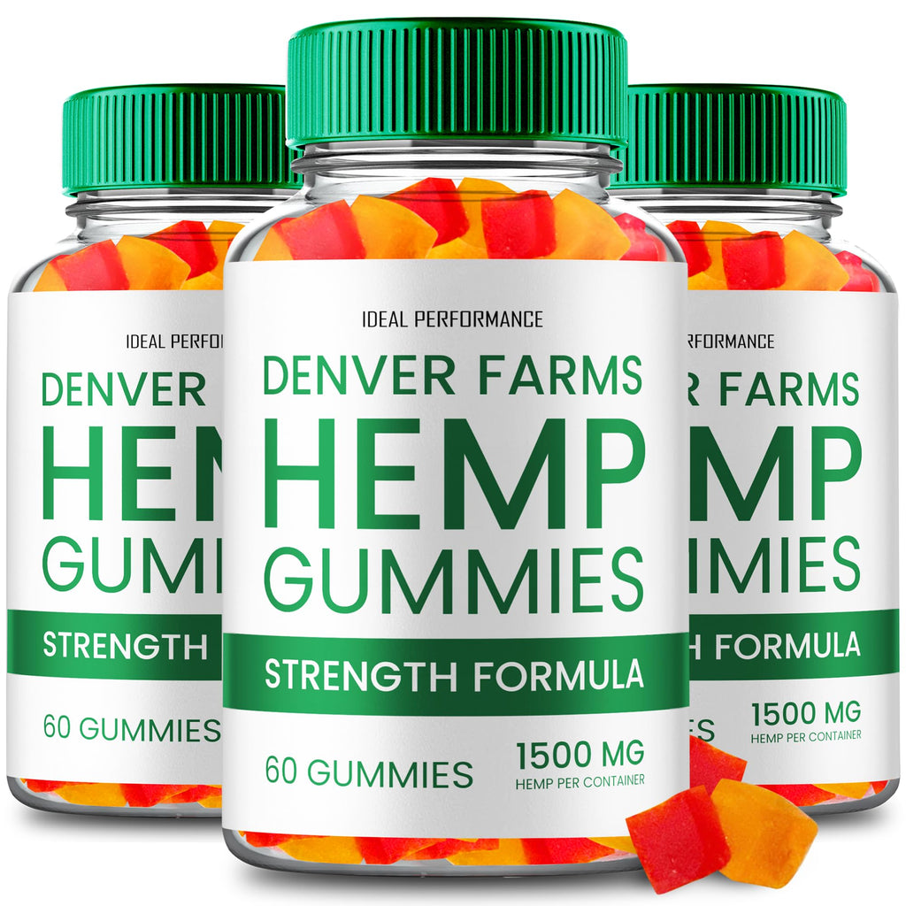 Maximum Strength All Natural Hemp Gummies 3 Pack E773025