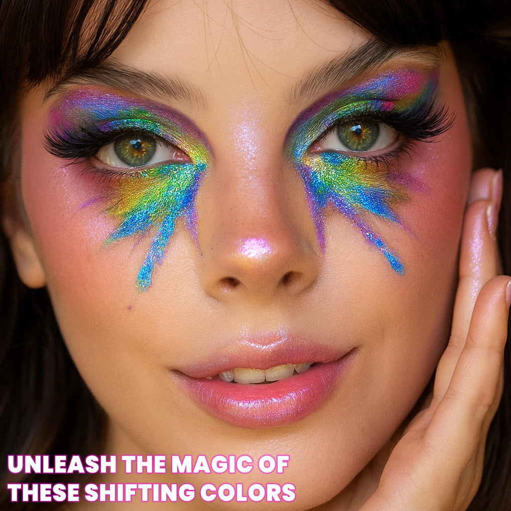 Multichrome Chameleon Eyeshadow Makeup Palette M4873