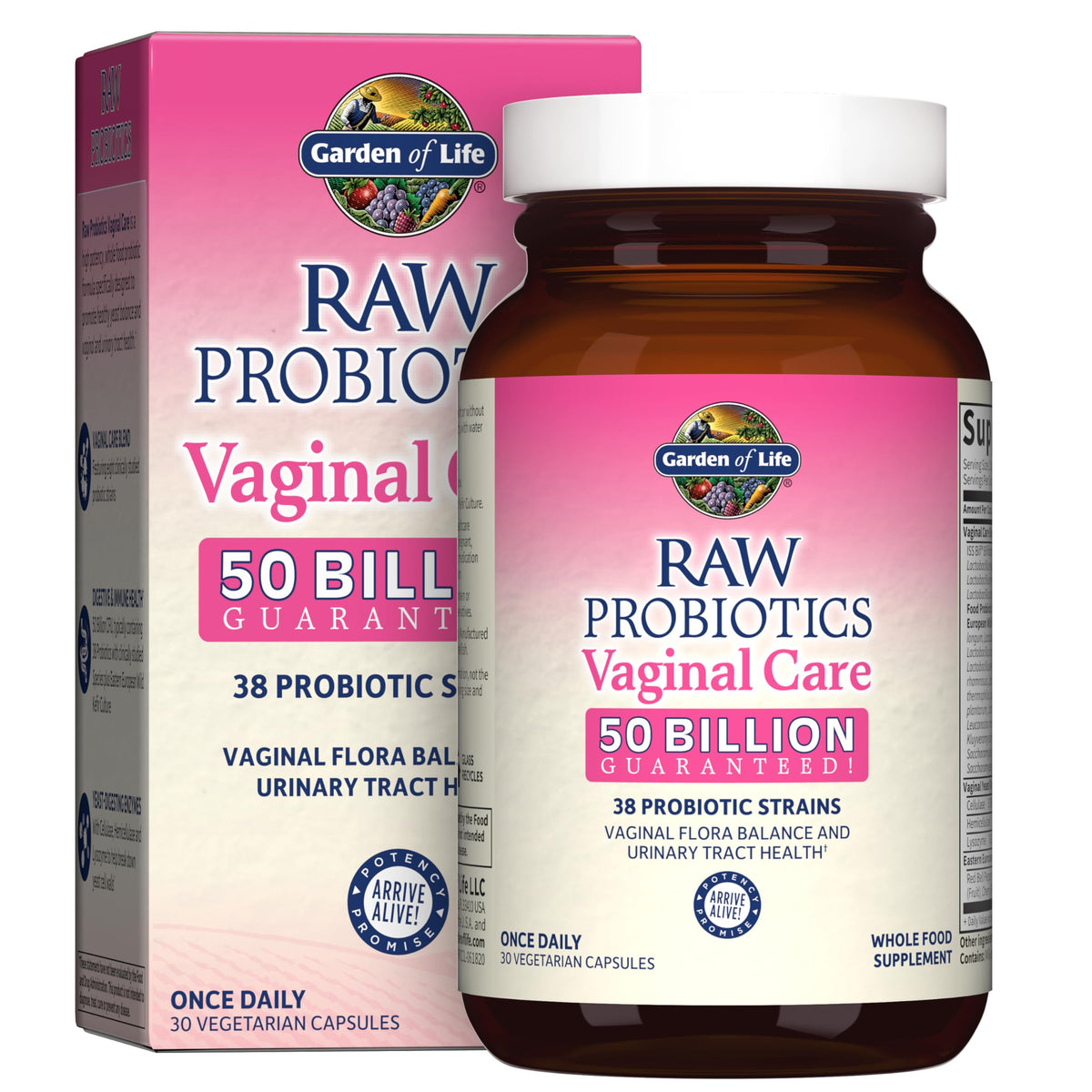 Probiotics Vaginal Care 50 Billion CFU Q3135