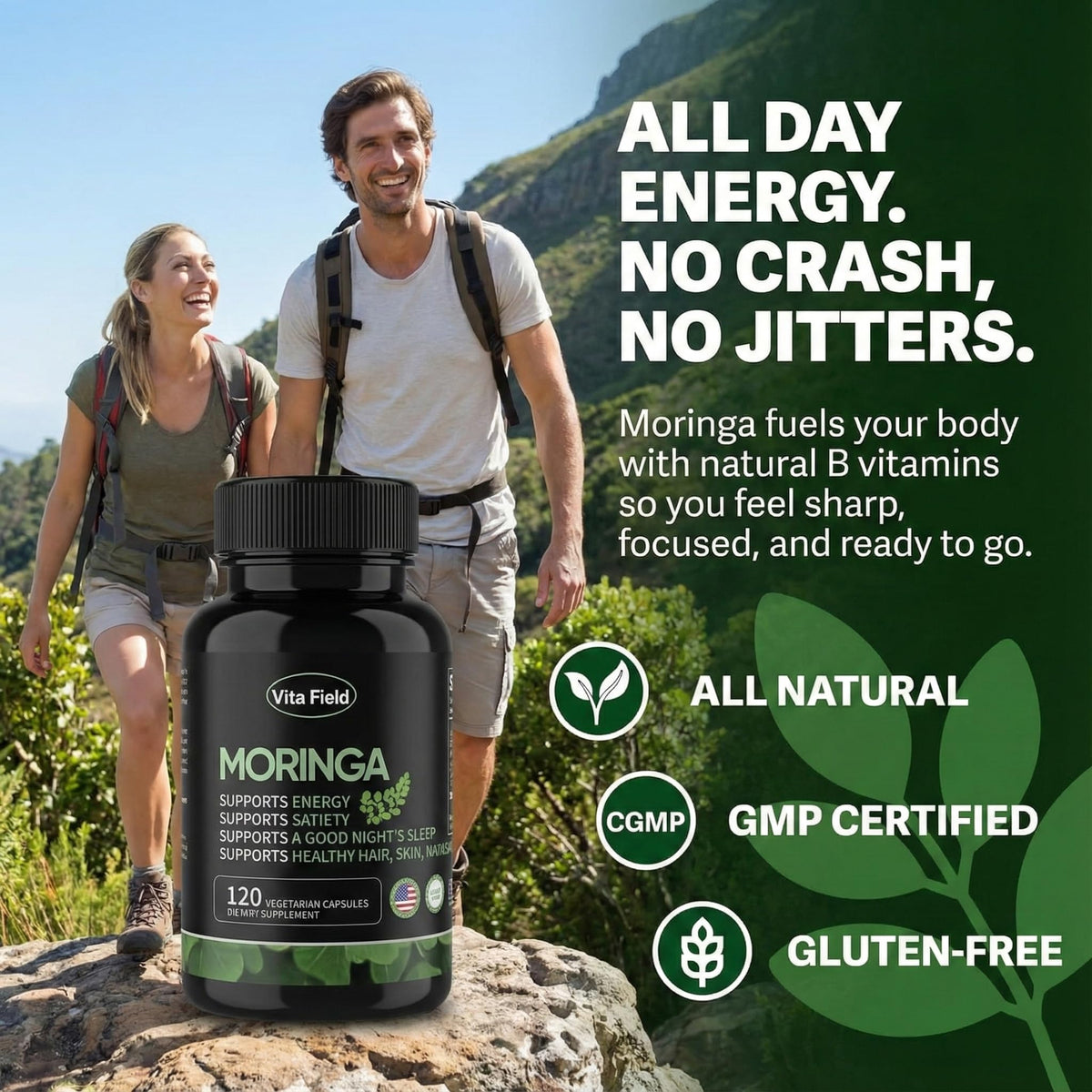 Moringa Capsules 1000mg W48469