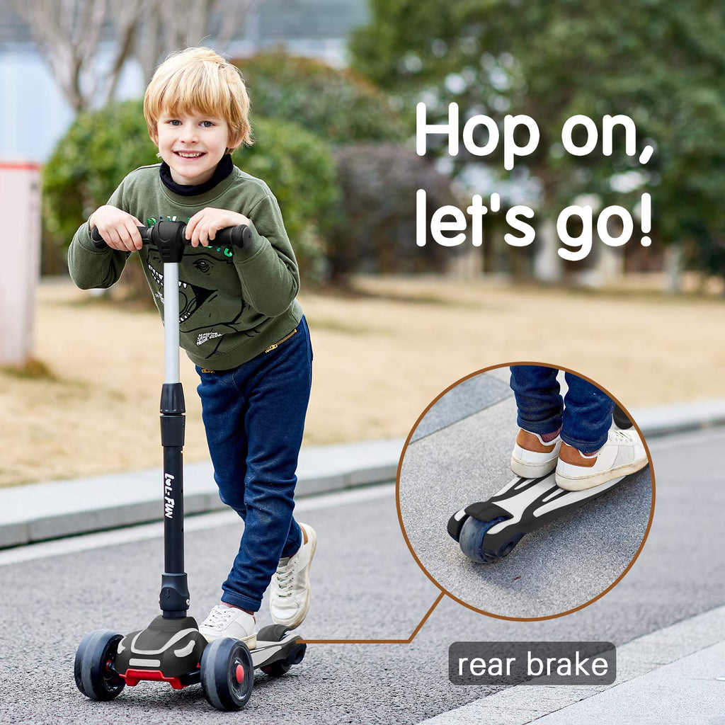 3 Wheels Scooter with Adjustable Height & LED Light V28911