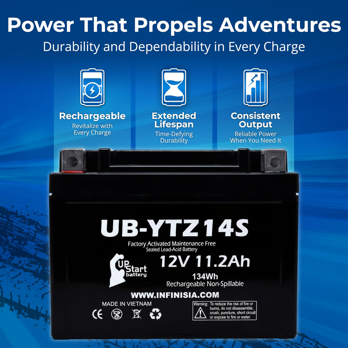 12V 11.2Ah Battery A896082
