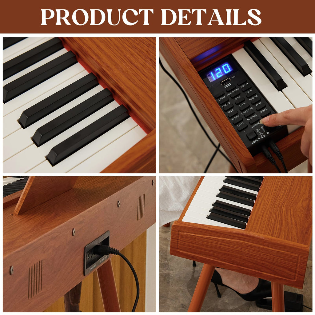 88 Key Semi Weighted Digital Piano G42276
