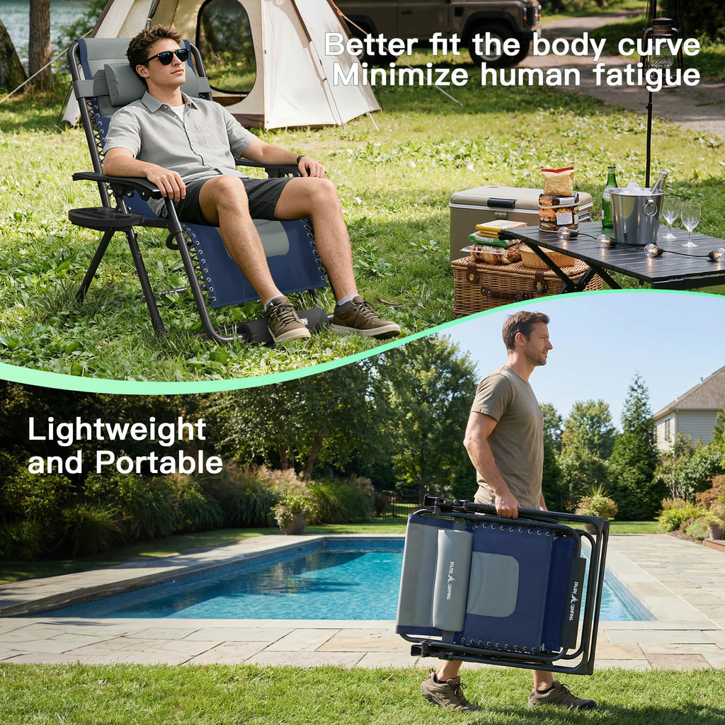 Zero Gravity Patio Lounge Chair V81088